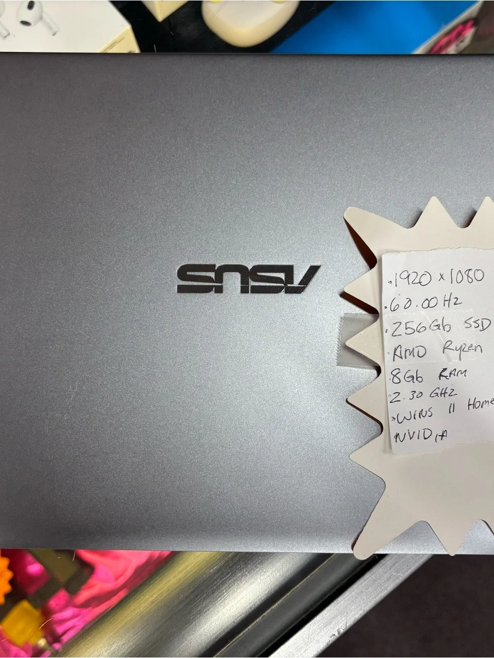 High Performance Asus Zenbook laptop